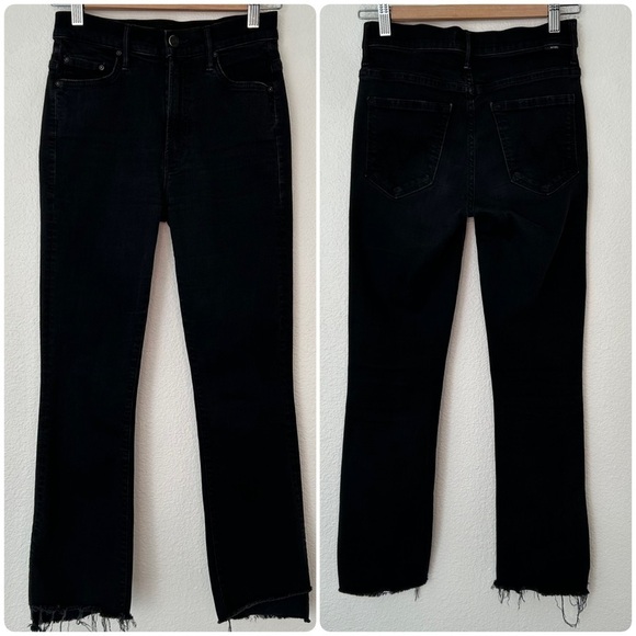 Mother Insider Crop Step Fray jeans Not Guilty 26 - Picture 2 of 16